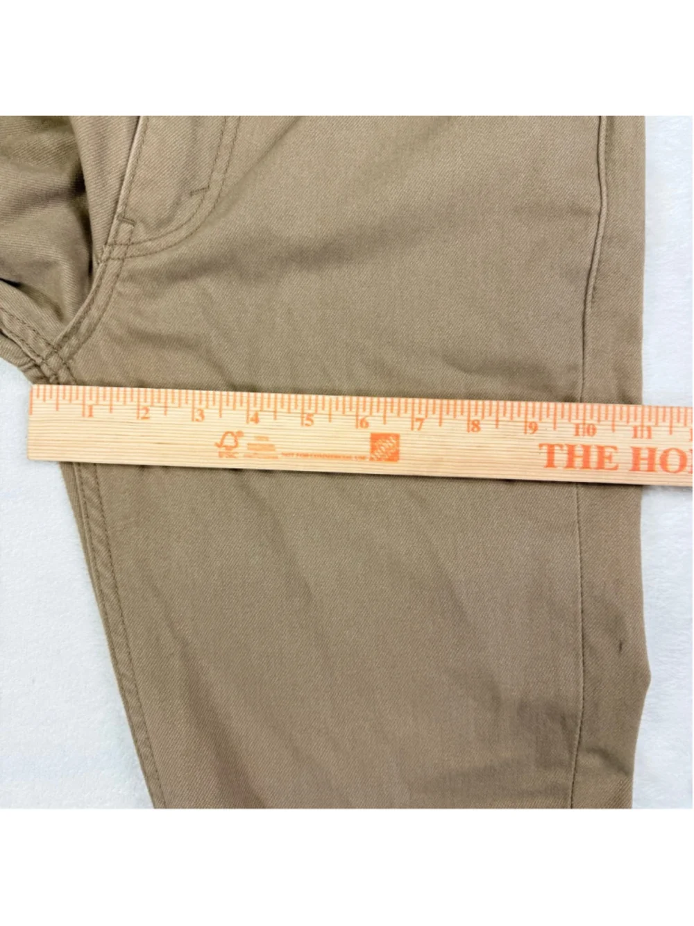 Men's Levi's 511 Slim Straight Jeans 30x32 Tan Light Brown White Tab